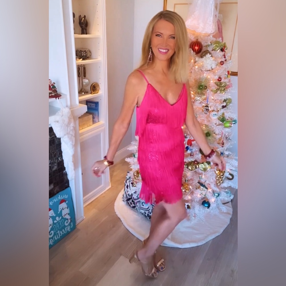 NEW Pink Sequin Dress